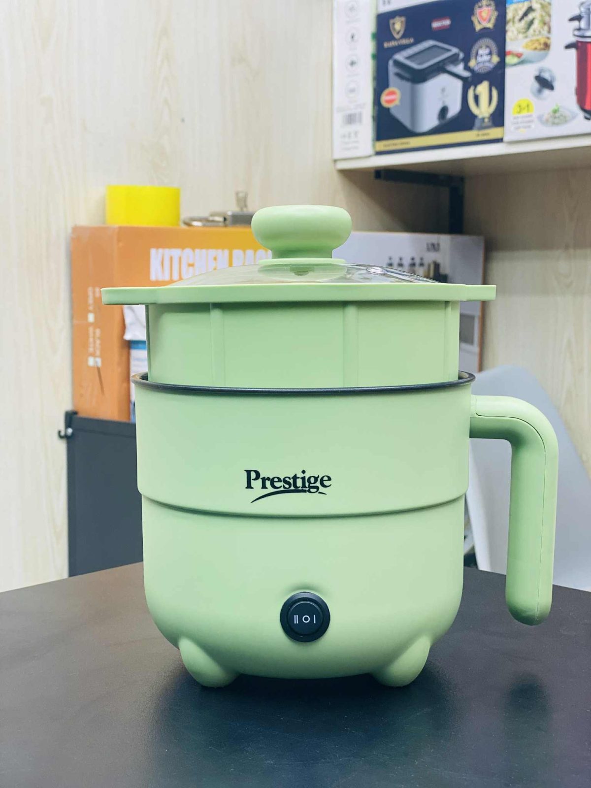 Prestige Mini Multifunctional Electric Cooker With Steamer - Image 2